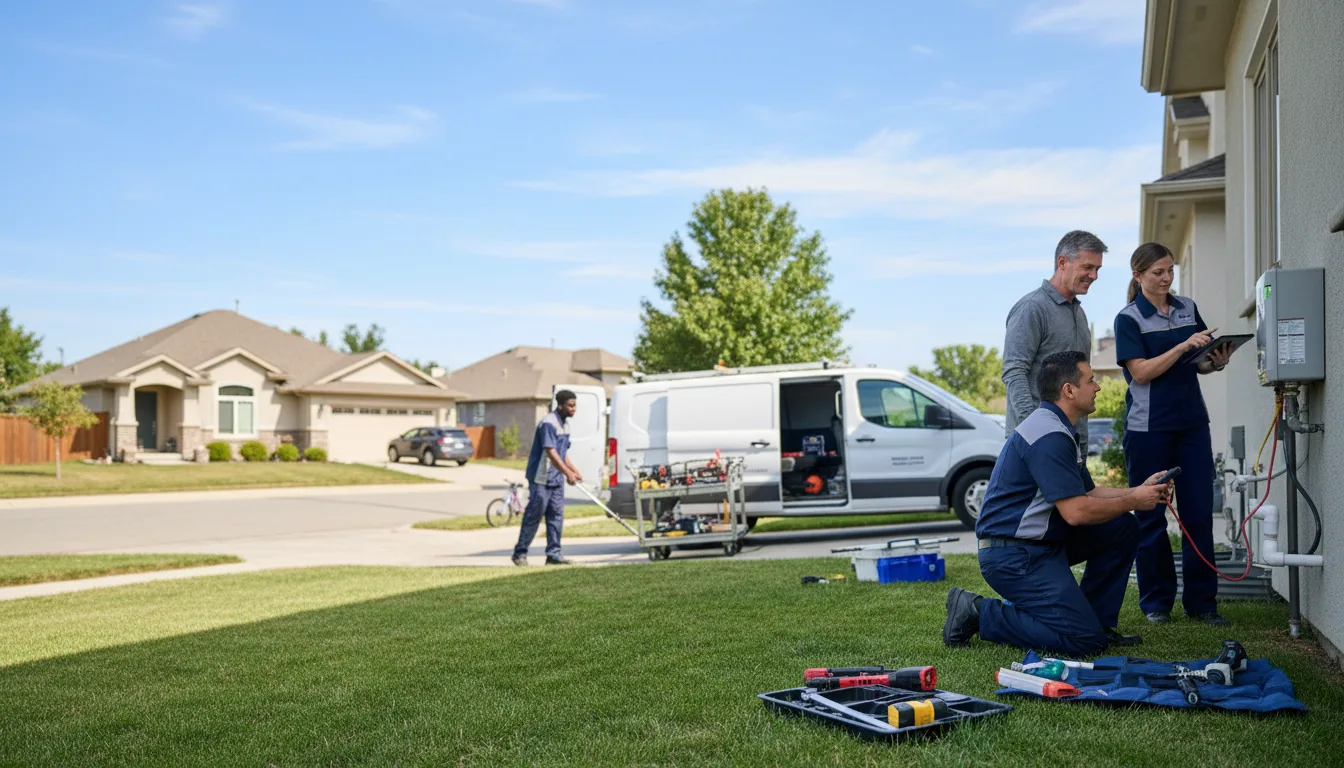 Professional Outdoor Tankless Water Heater Installation in Milburn, OK